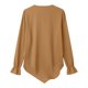 thumbnail image 5 of Camisetas de Cuello en V de Manga Larga para las Mujeres Blusa de Ruffle Casual Camiseta de Trabajo Tops, Tops de Manga Larga de Moda para las Mujeres 2025 Pullover Suelto, 5 of 6