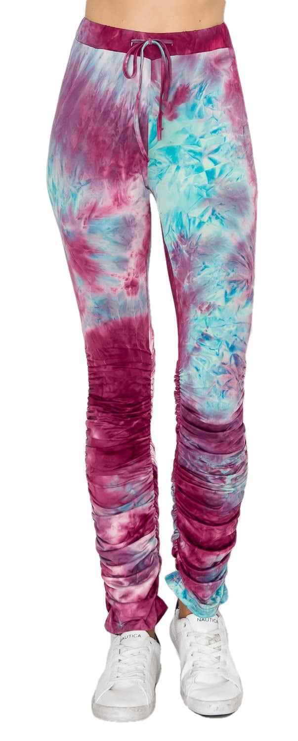 Glass Two Women's Stacked Pants Casual 
