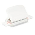 thumbnail image 1 of 1 perforadora portátil de 6 agujeros, blanca, mini máquina multiusos para encuadernar hojas sueltas en formato A4, A5 y B5. Ideal para el hogar, la oficina o el aula., 1 of 7