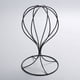 thumbnail image 4 of Advancent Soportes metálicos para sombreros, 3 colores, globo hueco, peluca, postizo decorativo, forma de farol, almacenamiento, estilo Simple, Decoración del hogar Negro, 4 of 6
