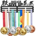 thumbnail image 2 of 1Set Running Medal Display Hanger Holder Cycling Medal Holder Sports Medals Display Rack for 60+ Medals Wall Mount Award Display Holder Hook Hanger Decor Iron Hooks Gifts for Kids, 2 of 9