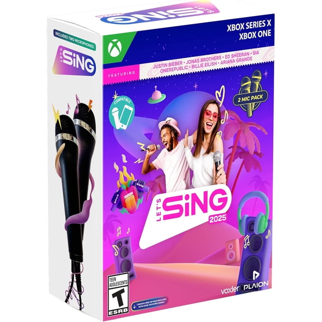 Let’s Sing 2025 (2 mic bundle) - Xbox Series X