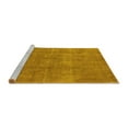 thumbnail image 2 of Ahgly Company Machine Washable Indoor Rectangle Oriental Yellow Industrial Area Rugs, 8' x 10', 2 of 4