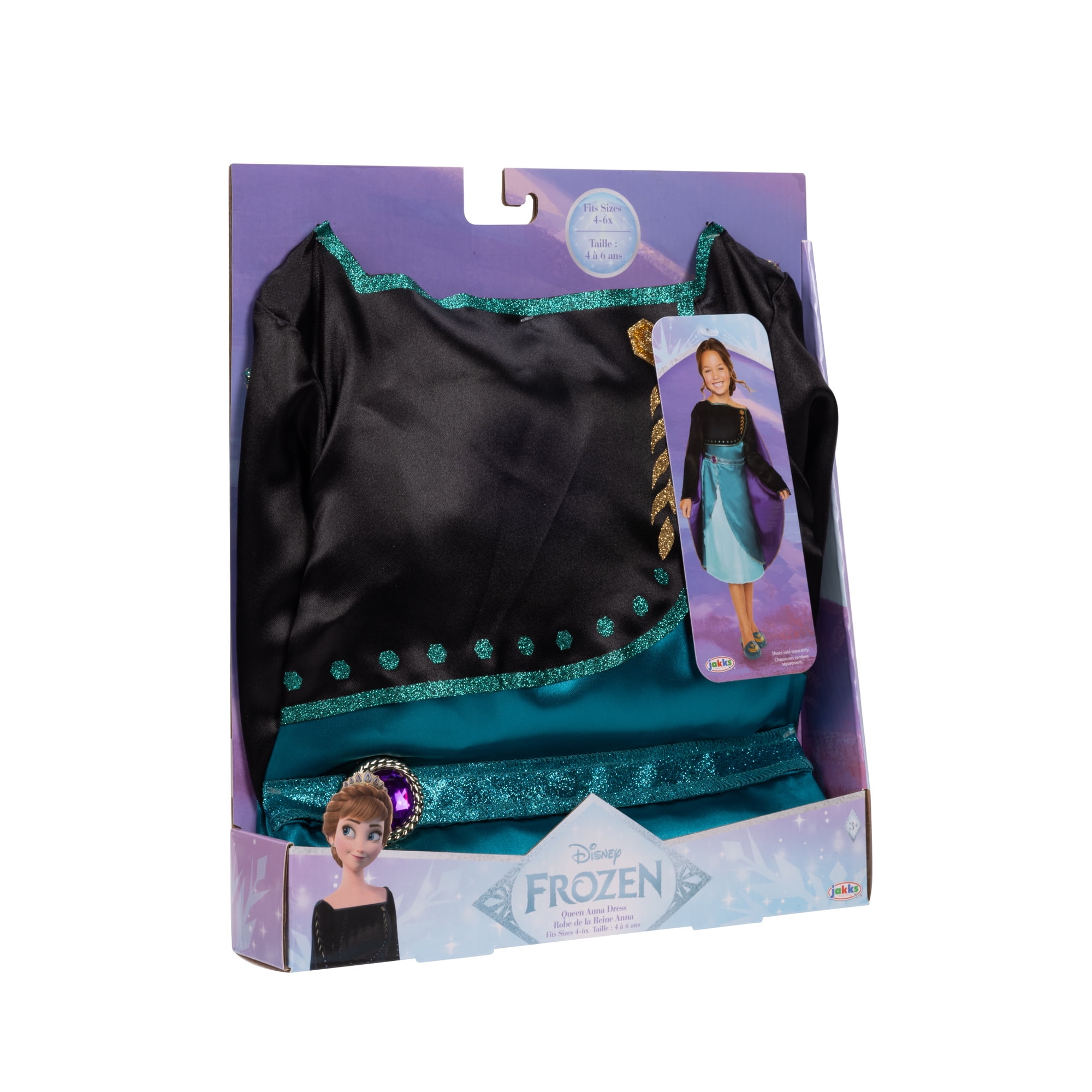 Disney's Frozen Anna Epilogue Dress Roleplay for Girls Ages 4-6x