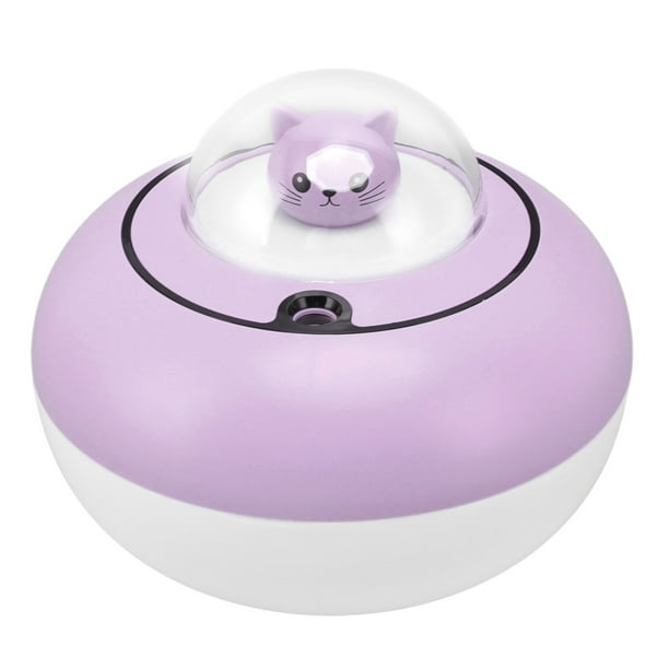 Humidificador de aire, mini humidificador lindo gato humidificador portátil humidificador de oficina rendimiento de primera categoría
