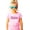 Pink-02, variant on Girls' Big Sister T-Shirt Soft and Comfortable Casual Crew Neck Short Sleeves Children's Top Perfect for Play and Outings