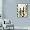 thumbnail image 3 of Trademark Fine Art 'Urban Chevron I' Canvas Art by Vision Studio, 3 of 4