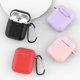thumbnail image 2 of Vert-Airpods Funda Protectora Compatible con AirPods 2 y 1, Funda AirPods 2 y 1 Funda de Silicona [Luz LED Visible] [Soporta Carga Inalámbrica y Mosquetón] Lavanda, 2 of 5