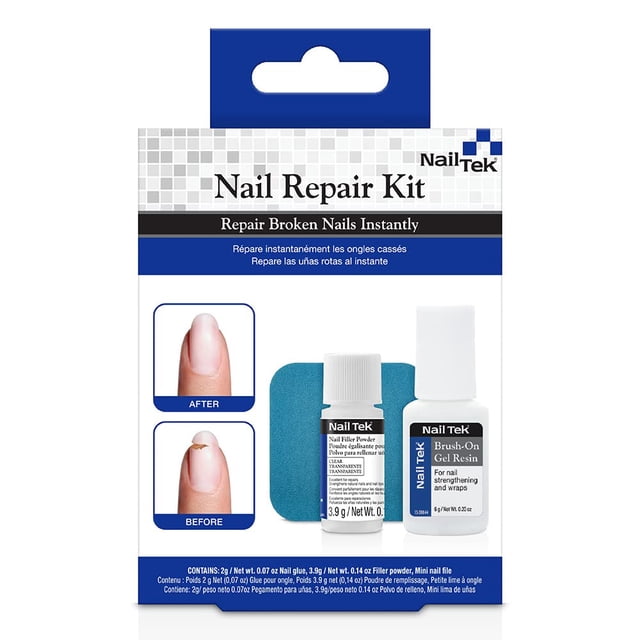 Kit de Reparación de Uñas Nail Tek Gel en Pincel