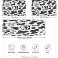 thumbnail image 2 of Cow Satin Pillowcase for Hair and Skin Silk Pillowcase, King Size(20x40 inches) - Slip Cooling Satin Pillow Covers with Envelope Closure（132） Home Decor Gifts, 2 of 7