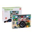 thumbnail image 1 of Wooden Busy Steering Wheel With Led Lights And Switches Early Learning Toy For Kids Fine Motor Skills Development 0.94 Lbs, 1 of 8