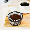 thumbnail image 4 of 12 cup basket paper filter disposable coffee paper filter for basket coffee filter for, 4 of 5