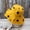 Yellow, variant on Dot Bucket Hats Summer Sun Hats for Women Outdoor Foldable Panama Womens Bucket Hats Casual Fisherman Hats Beach Cap Gift