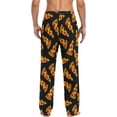 thumbnail image 2 of Top-kevin Pizza Men's Pajama Pants Pjs Bottoms with Pockets Sleep Lounge Pants for Men, 2 of 13