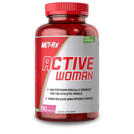 MET-Rx Active Woman Multivitamin, Tablet, 90 Ct