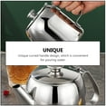 thumbnail image 4 of Soimiss Stainless Steel Tea Pot Silver 1pc, 4 of 5