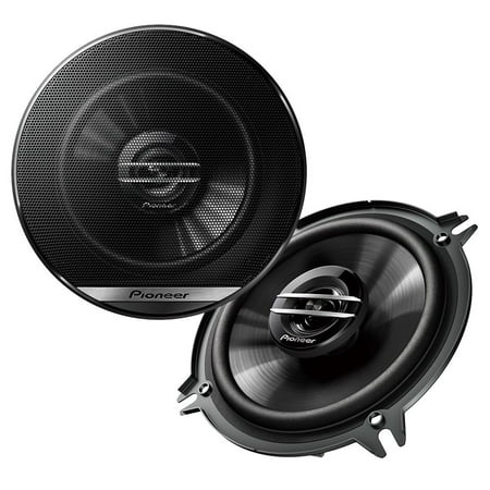 Pioneer TS-G1320F 13cm 2-Way Coaxial Cone Car Door Shelf Car Speakers - (Best Door Speaker Brand)