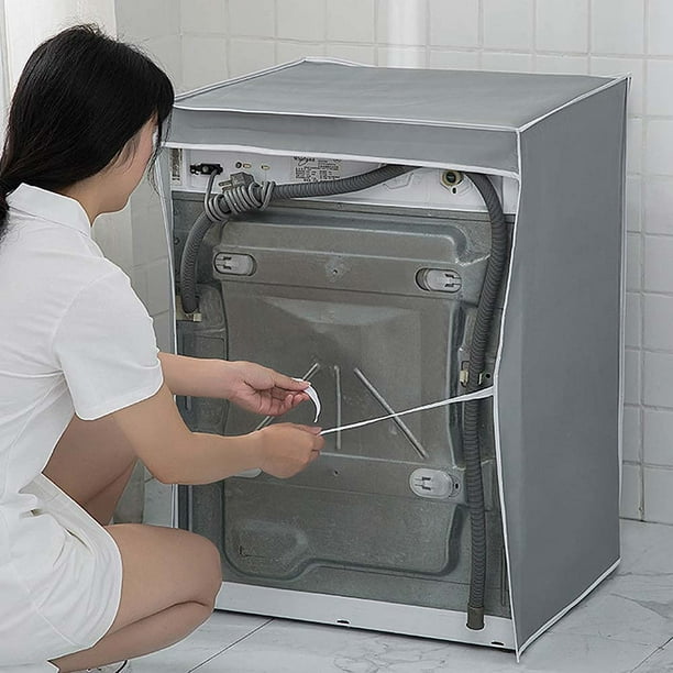 Imperméable Machine à Laver Housse Anti-poussière Automatique Lavage Séchoir