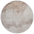 thumbnail image 2 of Addison Rugs Chantille Indoor/Outdoor Transitional Modern Taupe Machine Washable Round Rug, 8' x 8', 2 of 7