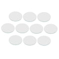 thumbnail image 3 of Paquete de 2x 10 Piezas de Vidrio Transparente Transparente Durable 1 Espesor Reloj Plano Parte de Cristal Reloj de Fernando  Reloj Cristal Mineral, 3 of 8