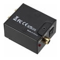 thumbnail image 3 of Convertidor de Audio Digital a analógico, caja de interruptor de Audio óptico a RCA, caja selectora de interruptor AV Coaxial Toslink, color negro, 3 of 4