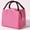 Hot Pink, variant on FAMTKT Lunch Bag for Women/Men Reusable Lunch Box for Office Work School Picnic Beach Bag Unisex Large Capacity Lunch Bag