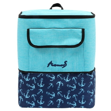 Anemoss Kids Backpack & Insulated Lunch Bag Soft Cooler Lunch Box 18 Qt