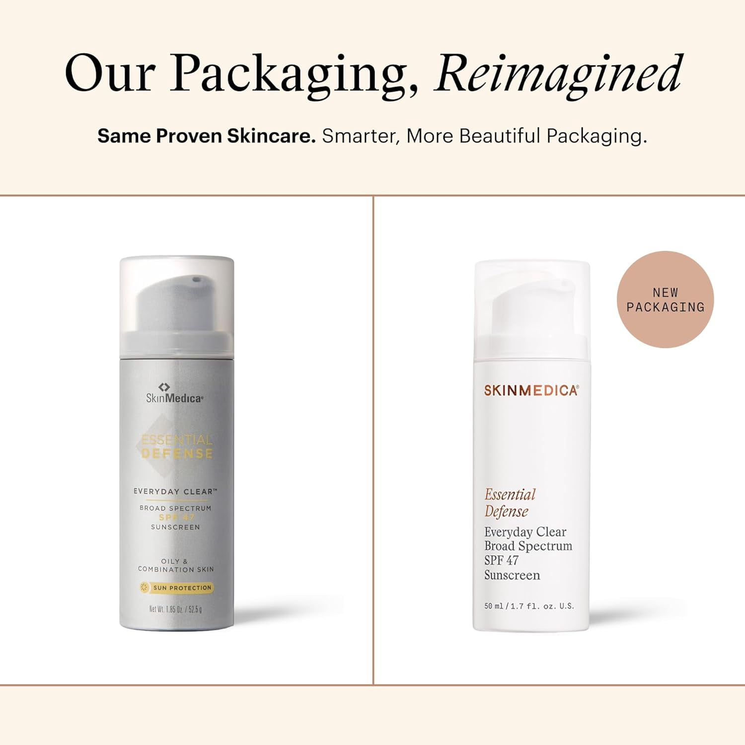 SkinMedica Essential Defense Everyday Clear SPF47 1.85oz