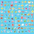 thumbnail image 4 of 200 Pcs Ocean Animal Stickers for Kids, Sea Creature Fish Turtle Sticker Suitable for Water Bottles Laptops Scrapbooks Skateboards Ocean Party Gifts and Decorations for Children Teenagers and, 4 of 4