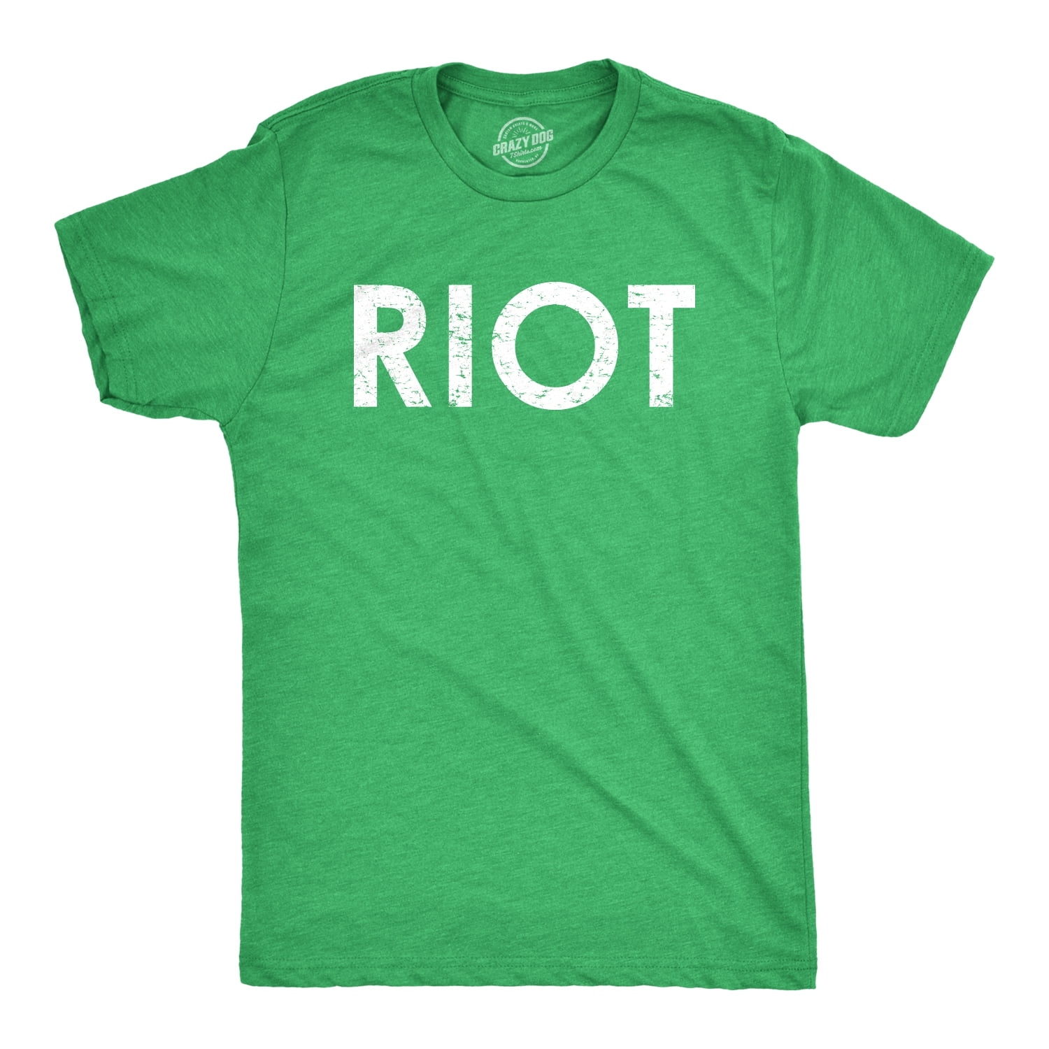 Riot T shirt Funny Shirts for Men Political Novelty Tees Humor - Walmart.com