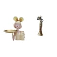 thumbnail image 1 of Estatua de niña, bandeja para llaves, figura coleccionable de resina, pieza de arte tribal con bandeja de escritorio funcional, adecuada para, 1 of 8