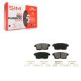 thumbnail image 1 of SIM Rear Semi-Metallic Disc Brake Pads SIM-1259 for Car Mazda Ford Edge CX-7 CX-9 Lincoln MKX, 1 of 8