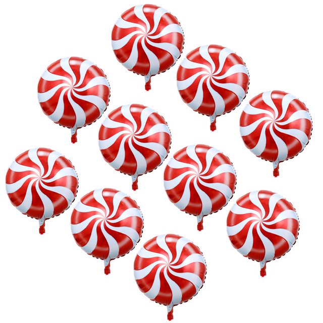 10 globos de papel de novedosos, globos de de bienvenida al bebé, cumpleaños de , rojo Yuyangstore Dulces Candy Lollipop Globo