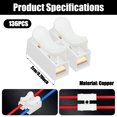 thumbnail image 2 of Conectores de cables Wekvgz Conectores rápidos con resorte para PVC con guías de placa de cobre Terminales resistentes Conectores rápidos fáciles de operar Adecuados para cables, 2 of 8