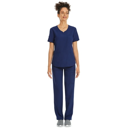 

Scrubstar Women s Core Essentials Sweetheart V-Neck Scrub Top WM03T918