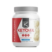 KetoLogic Keto Meal Replacement Shake with MCT, Vanilla