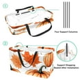 thumbnail image 4 of Maple Ieaf Pumpkin Large Foldable Oxford Cloth Storage Box Organizer Picnic Basket Cube Organizer, 4 of 7