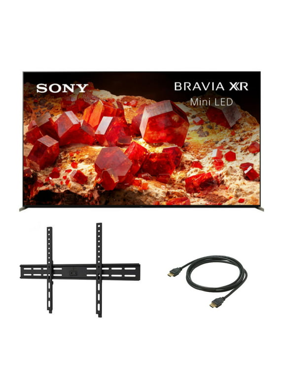 Sony BRAVIA XR 85 Class X93L 4K HDR TV (2023 Model) with Mount and Cable