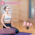 thumbnail image 3 of Huevos Huevo de piedra de jade, huevos de masaje Piedras 4 piezas Cristal Chakra Curación Yoga Ejercicio Huevos para entrenar los músculos de la PC para el ejercicio de las mujeres, 3 of 5