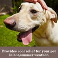 thumbnail image 3 of Cooling Mat, Pet Cooling Pad for Dogs Cats Breathable Ice Silk Self Cooling Pet Bed Washable Comfort Pad Blanket Sleep Mat Ideal for Home Travel Car, 3 of 5