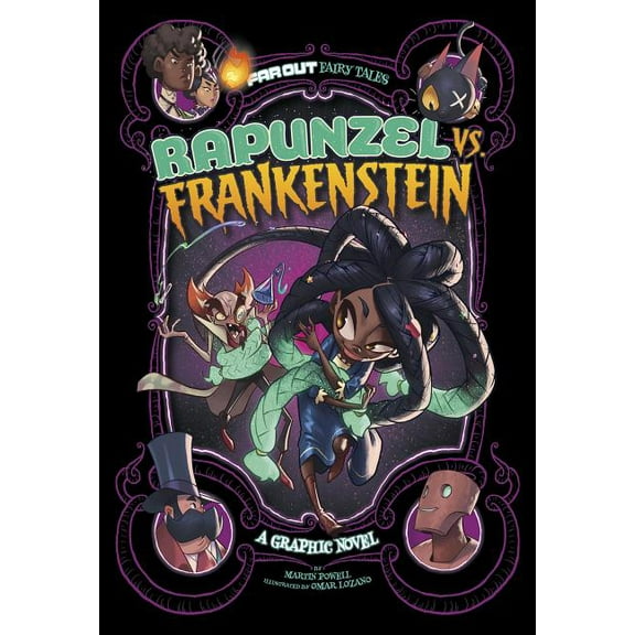 Far Out Fairy Tales Rapunzel vs. Frankenstein: A Graphic Novel, (Paperback)