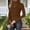 *Coffee, variant on Womens Ribbed Long Sleeve High Neck Tops,Fall Winter Fitted Thermal Underwear Tops Black,Womens Plus XXL