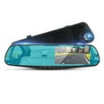 Car rearview mirror driving recorder front and rear single and double