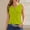 Green tank tops, variant on Wycnly Summer Saving Tank Top for Women Tank Top for Women Lightweight Comfy Henley Shirts Slim Button up Tunic Cute Solid Sleeveless T Shirt Ladies Sleeveless Shirt