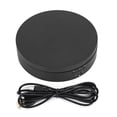 thumbnail image 1 of New Rotating Booth 2-4Kg Load Bearing 3 Gears Speed Two Way Jewelry Display Stand Promotional Table Sample Display Stand Electric or Jewelry Phone Black, 1 of 9