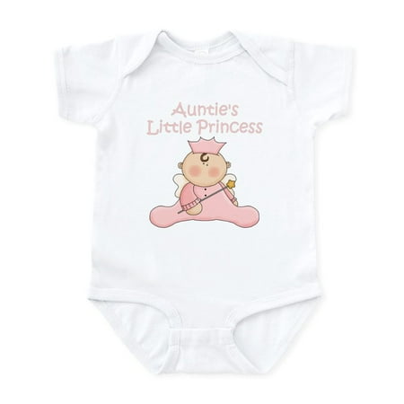 

CafePress - Auntie s Little Princess (Bab Infant Bodysuit - Baby Light Bodysuit Size Newborn - 24 Months