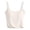 Beige, variant on vigerkar Womens Cotton Crop Tank Tops with Built in Bras Casual Scoop Neck Summer Cami Trendy Comfy Basic Tank Tops (Coffee, XL)