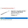 thumbnail image 2 of Hatch Strut - Compatible with 2003 - 2005 Mercedes-Benz ML350 2004, 2 of 2