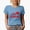 Baby Blue, variant on Distressed Oh Canada - Maple Leaf Art Merch Gift, White T-Shirt, Large