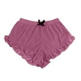 thumbnail image 2 of Underwear For Women For Women Women'S Velvet Sexy Stain Pajamas Bowknot Shorts, 2 of 4